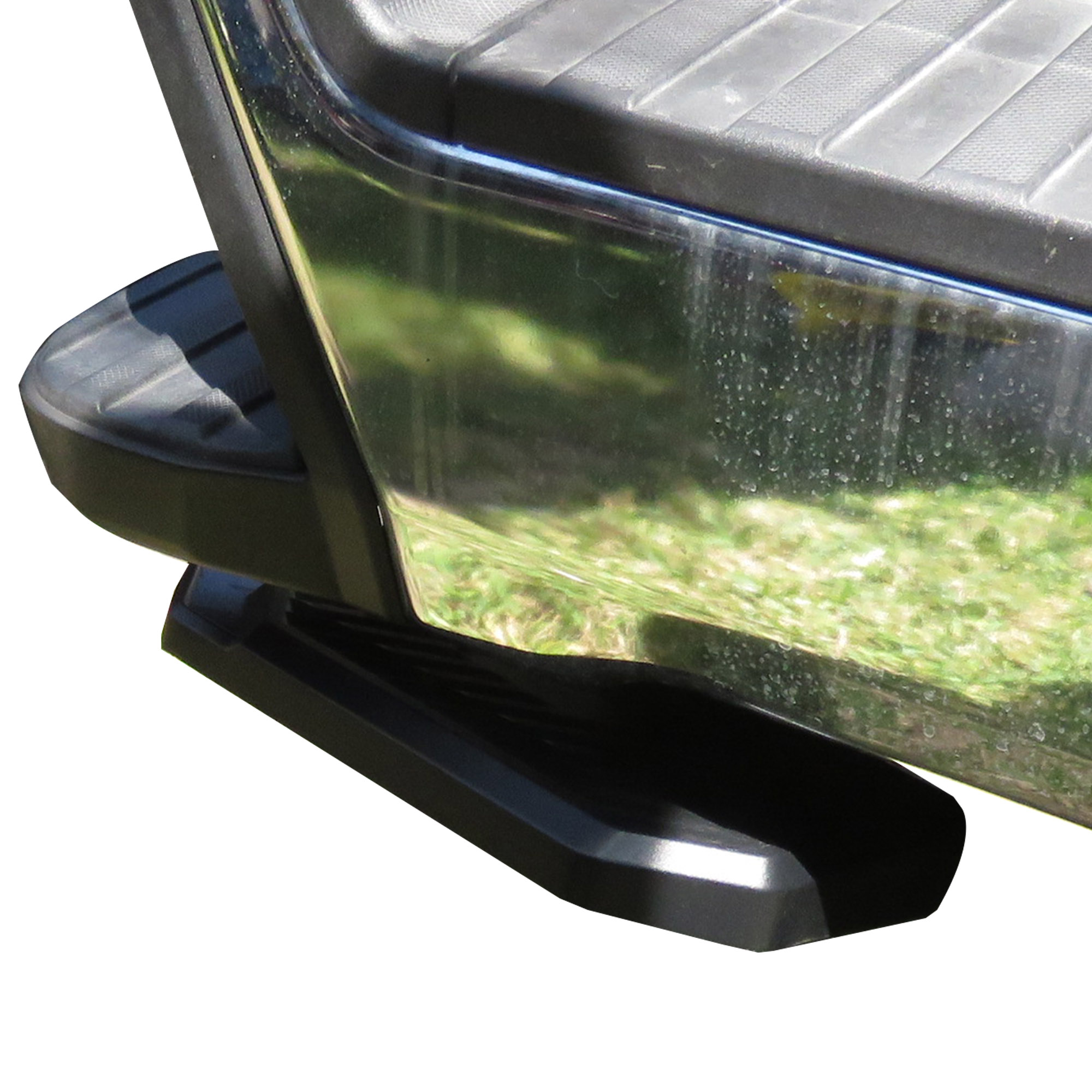 Black Horse Retractable Truck Bed Corner Step Black fit 2023-2024 Ford F-250 SD