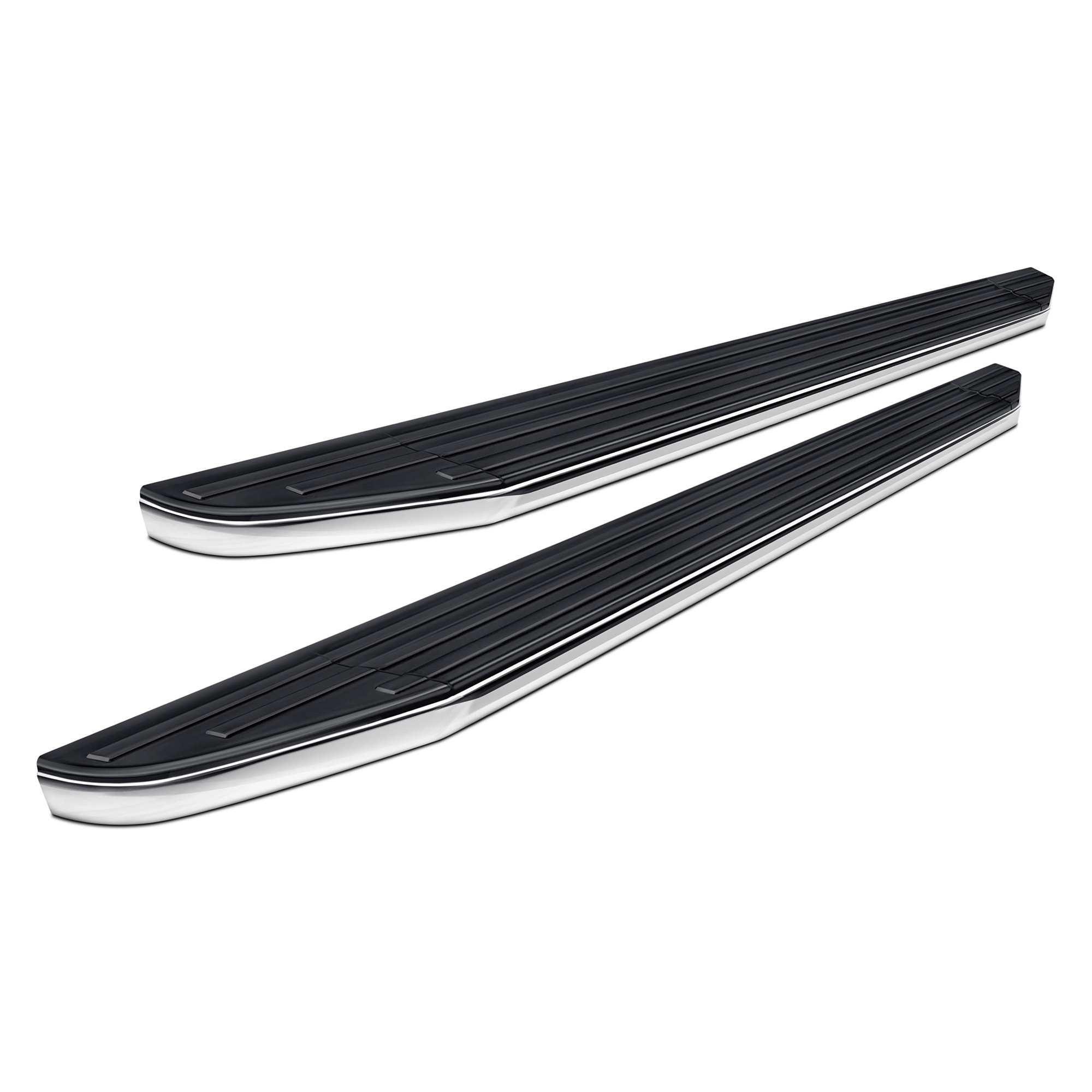 Black Horse PREMIUM Running Boards Side Steps Black fits 22-25 Nissan Pathfinder