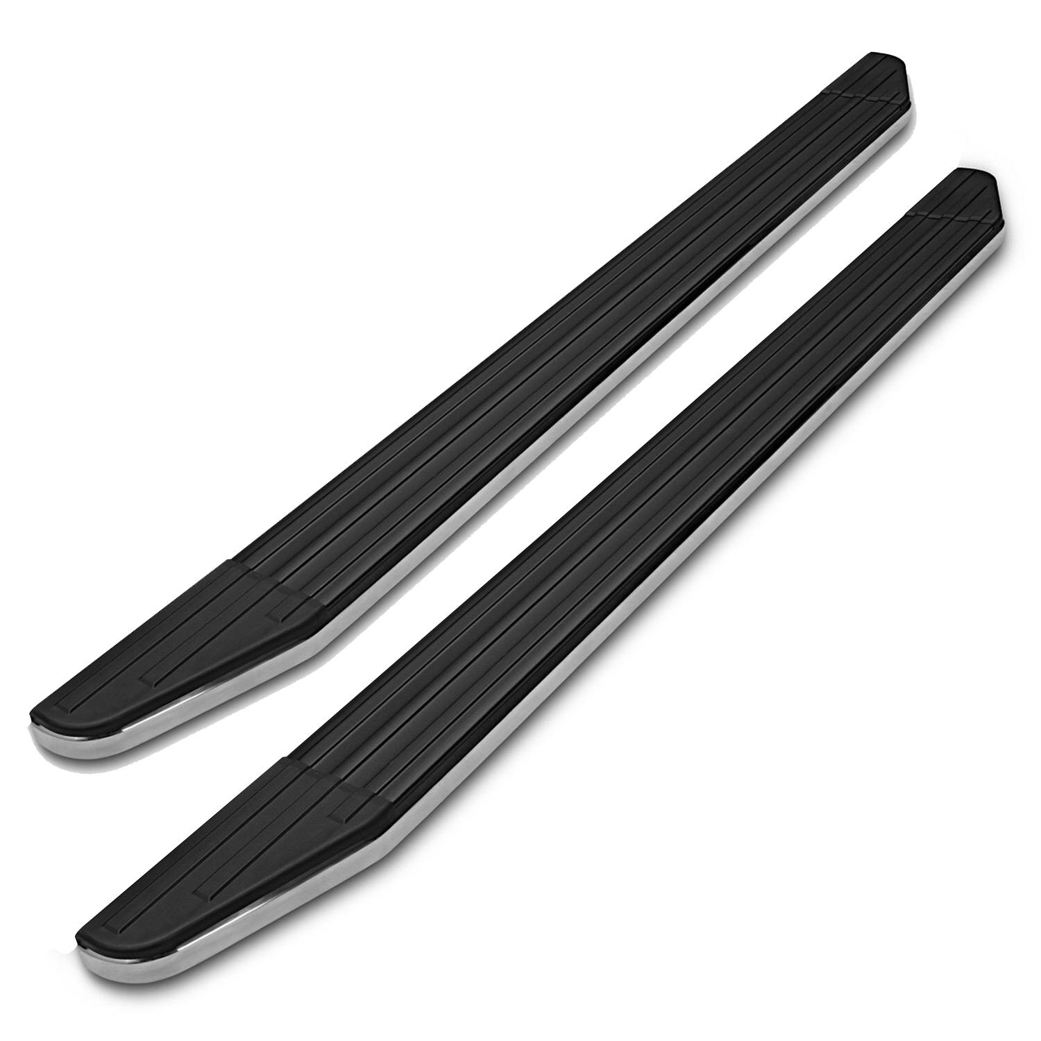 Black Horse PREMIUM Running Boards Side Steps Black fits 22-25 Nissan Pathfinder