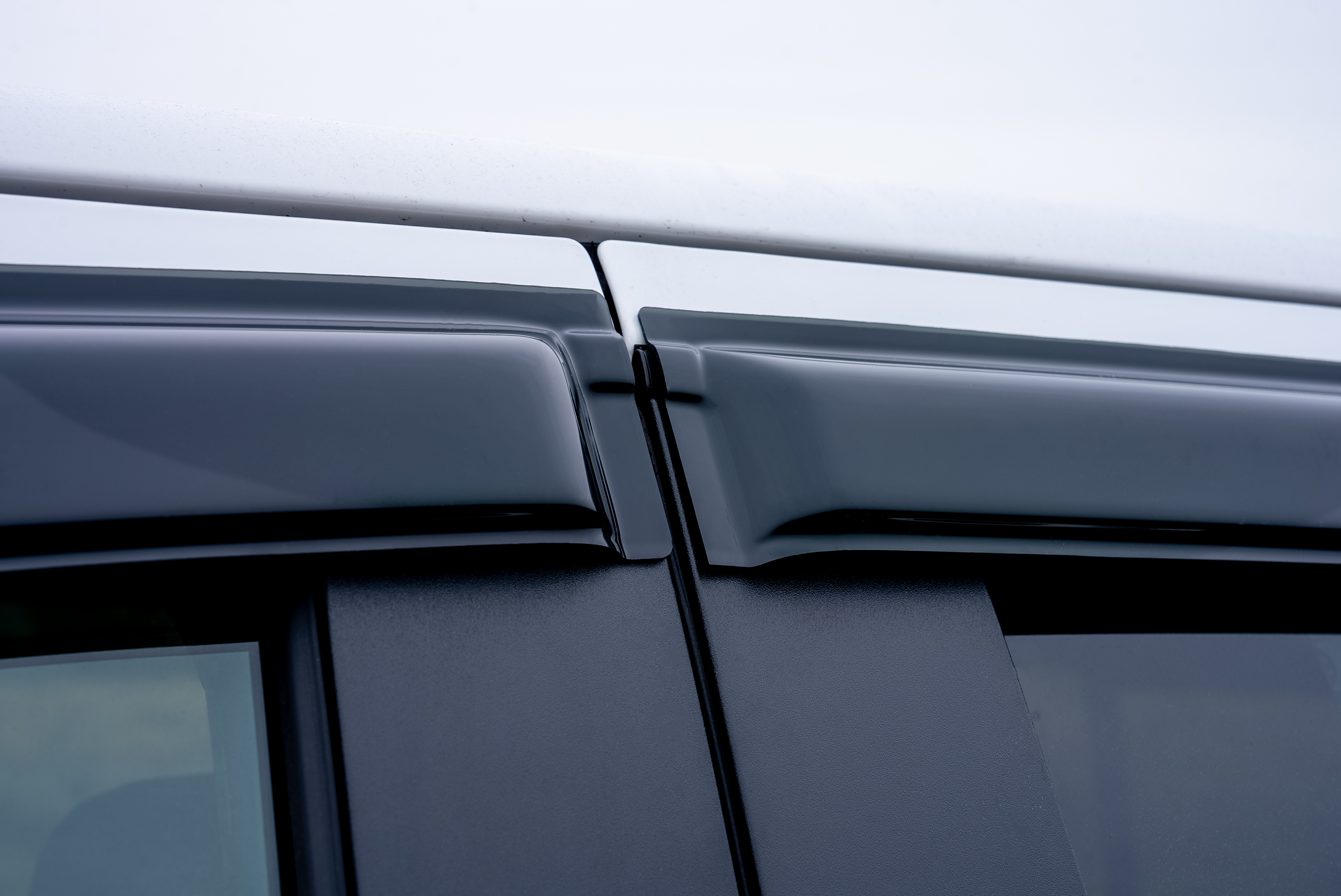 Kasei Rain Guards Window Visors Tape On Smoke Fit 2000-2006 Chevy Suburban 2500